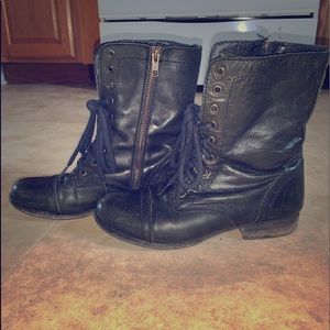 Steve Madden Combat Boots